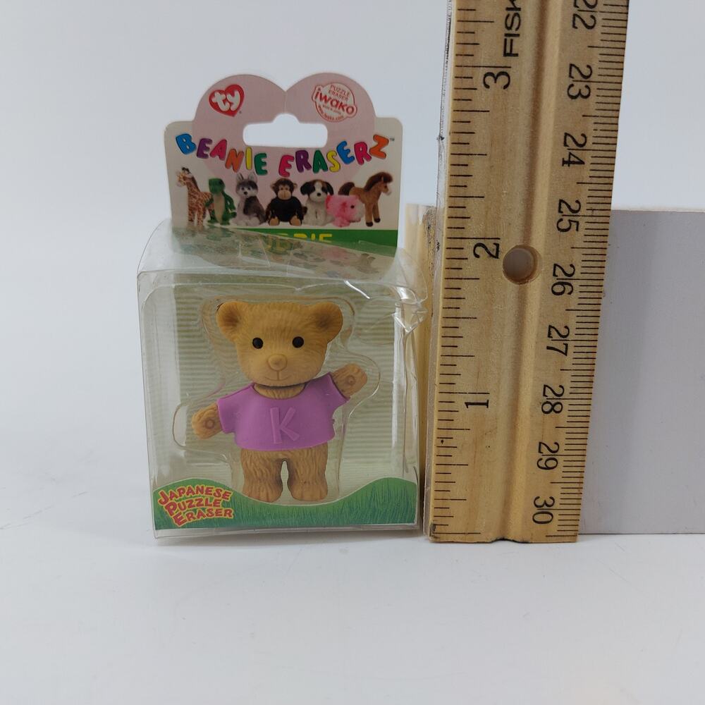 Ty Beanie Cubbie The Bear 2010 Japanese Puzzle Eraser - Picture 7 of 8